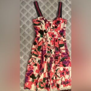 Jax Colorful Floral Mini Dress